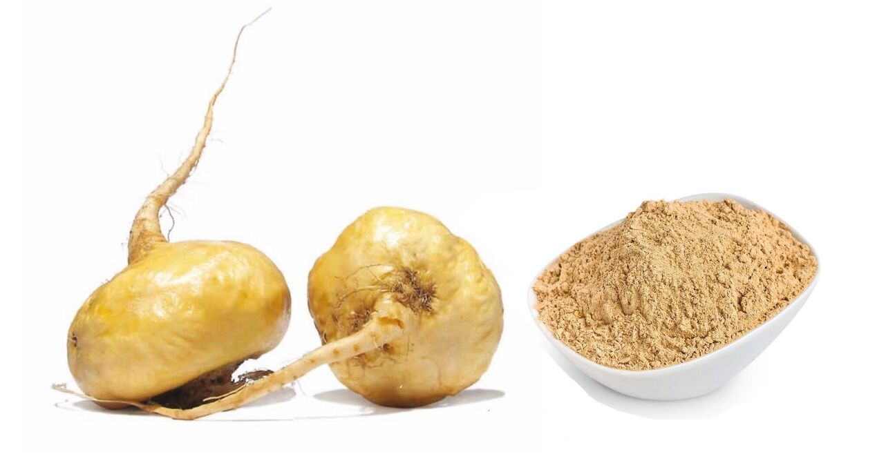 Peruanisches Maca im Produkt